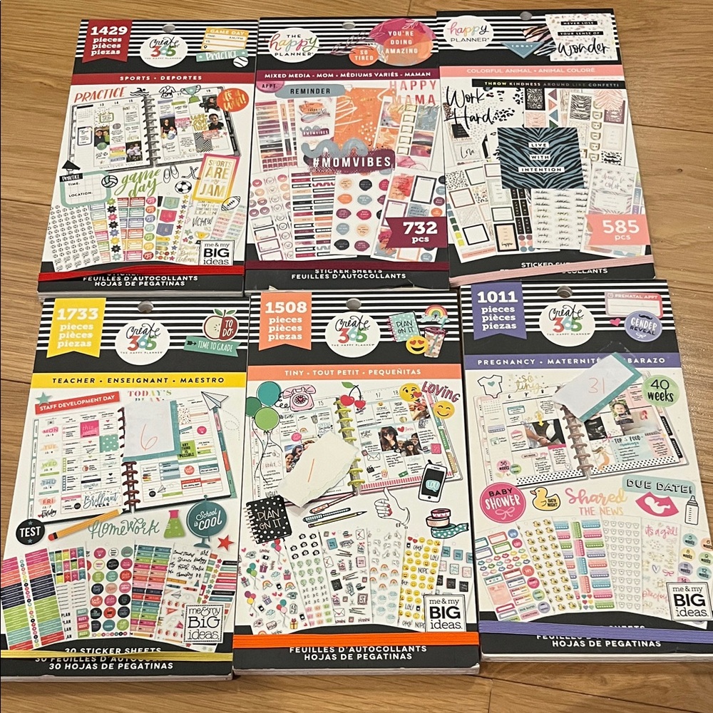 Happy Planner Sticker Lot